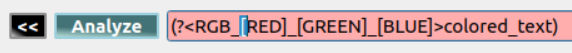 Screenshot of the error caused by the non-filled-in parameter