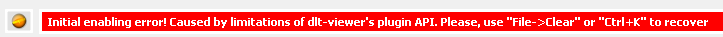 Screenshot of the "initial enabling error"